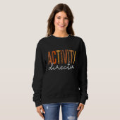 Activity Director leopard Fall Autumn  Thanksgivin Trui (Voorkant volledig)