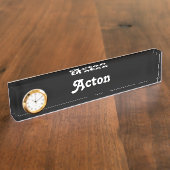 Acton plaque de nom du bureau (Taille)
