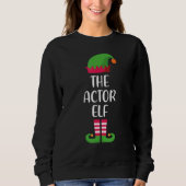 Actor Elf Family Matching Group Christmas Pajama Trui (Voorkant)