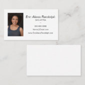 Actor- en Actress-netwerken Visitekaartje (Voorkant / Achterkant)