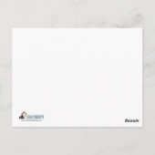 Actor en model — witte hoofdfoto Comp Briefkaart (Achterkant)