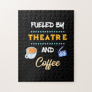 Actor gevoed door theaterkoffie legpuzzel