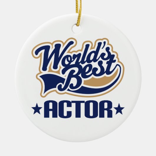 Actor Gift Ornament (Voorkant)