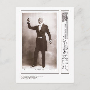 Actor Herbert Beerbohm Tree Briefkaart