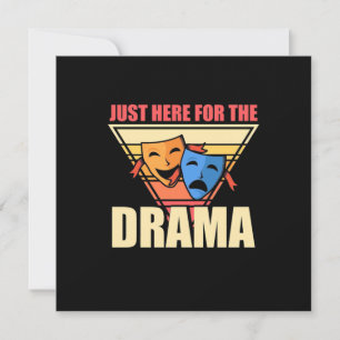 Actor hier voor de drama kaart