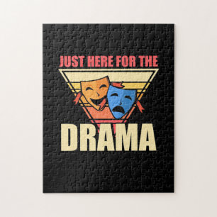 Actor hier voor de drama legpuzzel