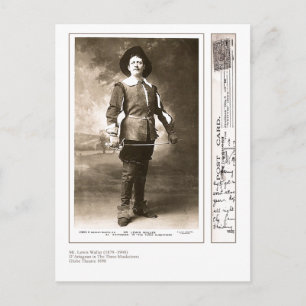 Actor Lewis Waller Briefkaart