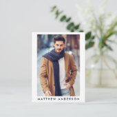 Actor Model 4 Photo Comp Card - Carte postale Tail (Debout devant)