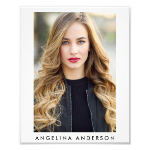 Actor Model 8 x 10 Fotoportfolio afdrukken Foto Afdruk