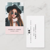 Actor Model Singer Dancer Carte de visite photo (Devant / Derrière)