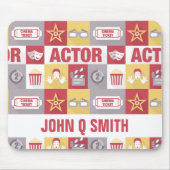 Actor Pictogram・Aangepast Muismat (Voorkant)