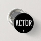 ACTOR Pin Ronde Button 3,2 Cm (Voorkant /achterkant)