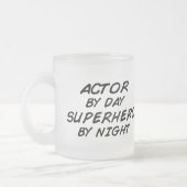 Actor Superheld van Night Matglas Koffiemok (Links)