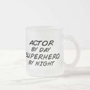 Actor Superheld van Night Matglas Koffiemok