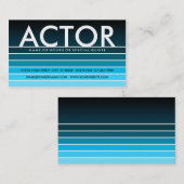 ACTOR VISITEKAARTJE (Voorkant / Achterkant)