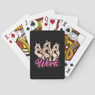 Actor-werk Pokerkaarten
