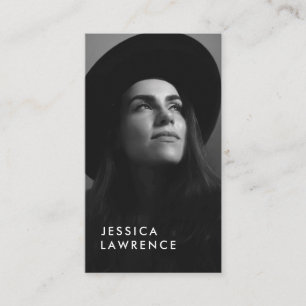 Actoren modellen foto foto's foto's simpele foto visitekaartje