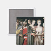 Actoren van de Commedia dell'Arte Magneet (Voorkant / Achterkant)