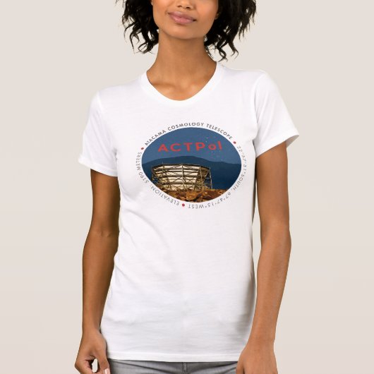 ACTPol Logo T-Shirt (vrouwen) (Voorkant)