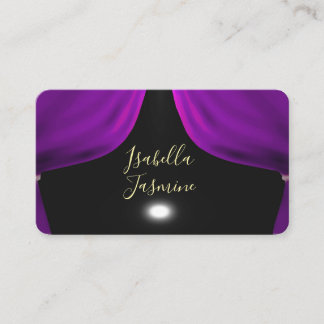 Actress actor influencer psychic  business card visitekaartje