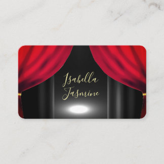 Actress actor influencer psychic  business card visitekaartje