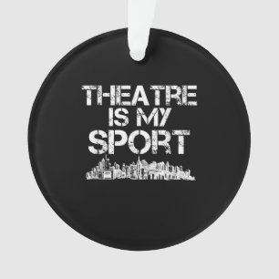 Actress is mijn sportmuzikaal acter Gift Ornament