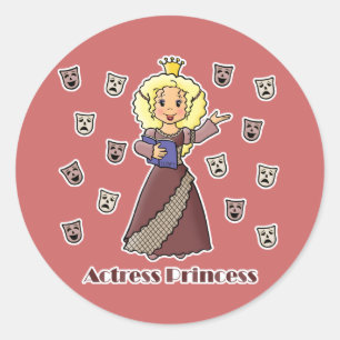 Actress Princess Ronde Sticker
