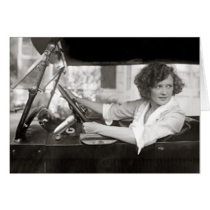 Actrice achter het stuur, 1921