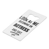 Actrice Diplôme Funny Cadeau Théâtre Lover Cadeau (Dos Angle)