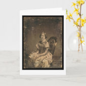 Actrice Jenny Lind Daguerreotype 1848 Kaart (Gele Bloem)