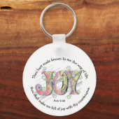 Acts 2:28 Keychain (Voorkant)