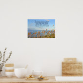 Acts 4:12 Er is ook geen redding in een andere. Poster (Keuken)