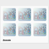 Acts of Kindness Vierkante Sticker (Vel)