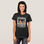Actuariële Wetenschap Zoek het op Verzekeringsdata T-shirt (Voorkant volledig)