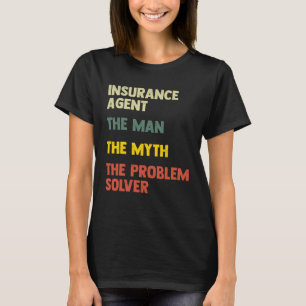 Actuaris & Verzekeringsmakelaar Verzekeringsagent T-shirt