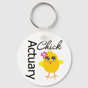 Actuary Chick Sleutelhanger