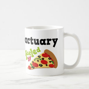 Actuary (Funny) Pizza Koffiemok