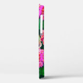 ?actus naadloze florale ondergrond, behangsel Case-Mate iPhone case (Achterkant / Links)
