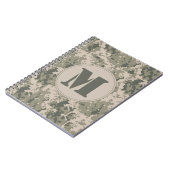 ACU Camo Camouflage Monogramme Note initiale Livre (Côté gauche)