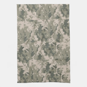 ACU Camouflage Digital Kitchen Dish Towel Theedoek