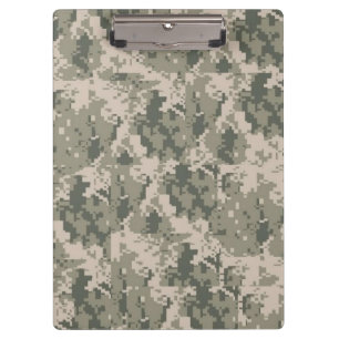 ACU Camouflage Digital Pattern Clip Board Klembord