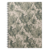 ACU Camouflage Digital Pattern Note Book Notitieboek (Voorkant)