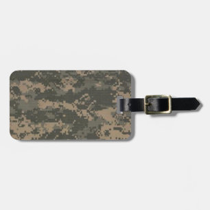 ACU digitale camouflage Bagagelabel