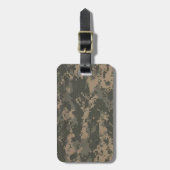 ACU digitale camouflage Bagagelabel (Voorkant verticaal)