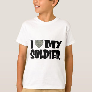 ACU Heart - Ik hou van mijn soldaat T-shirt
