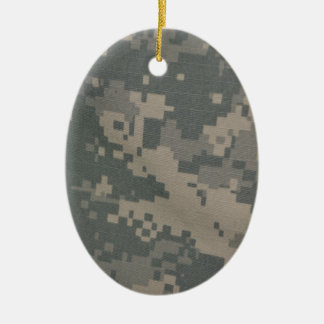 Acu Patroon Camouflage Troepen Digitaal Kunst Vred Keramisch Ornament