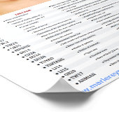 Acupressiefaciliteiten Poster (Hoek)