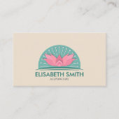 Acupunctie Lotus Visitekaartje (Voorkant)