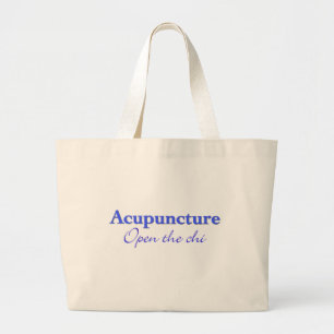 Acupunctie - Open de chi Grote Tote Bag