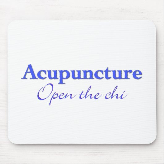 Acupunctie - Open de chi Muismat (Voorkant)